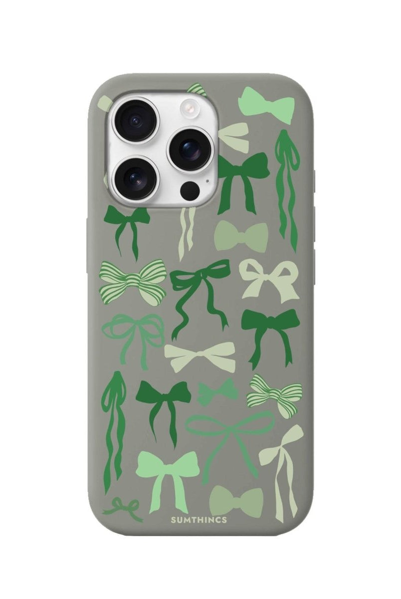 iPhone 16 Pro Green Garland Premium Telefon Kılıfı - SUMTHINCS