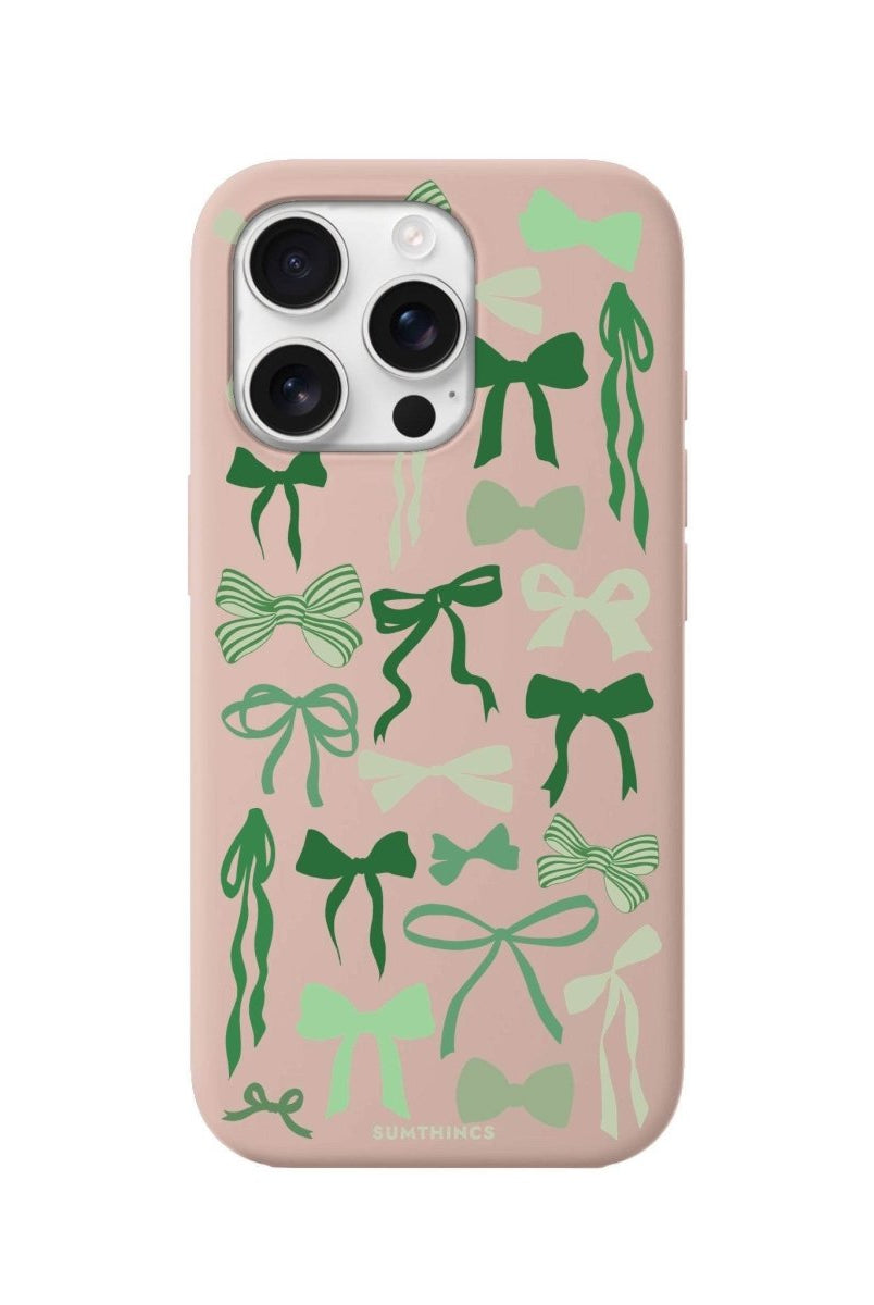 iPhone 16 Pro Green Garland Premium Telefon Kılıfı - SUMTHINCS