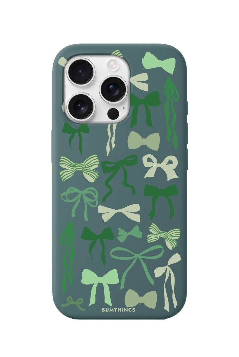 iPhone 16 Pro Green Garland Premium Telefon Kılıfı - SUMTHINCS