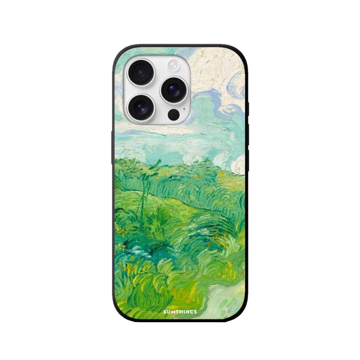 iPhone 16 Pro Green Wheat Fields Premium Telefon Kılıfı - SUMTHINCS