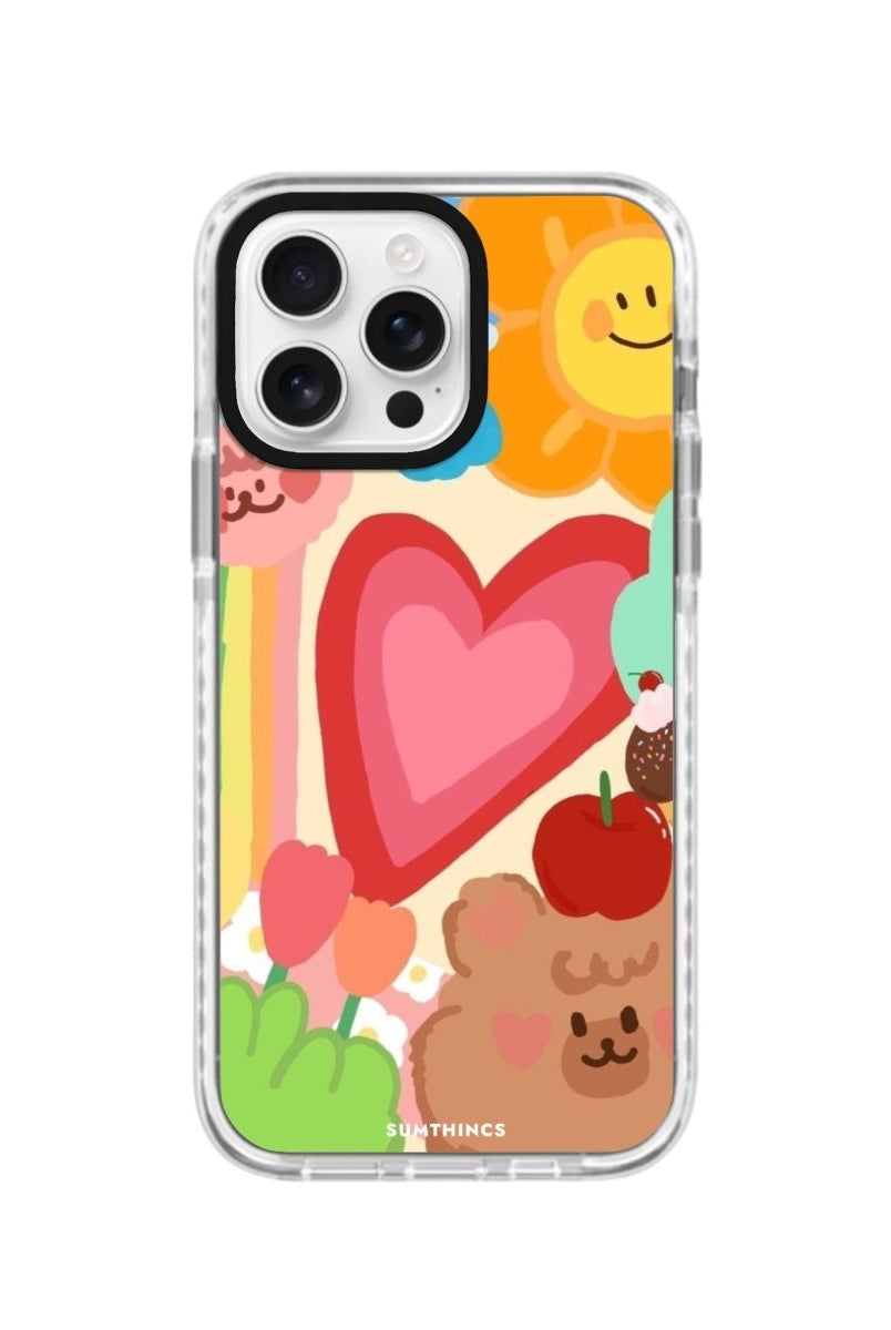 iPhone 16 Pro Happy Day Procase Şeffaf Telefon Kılıfı - SUMTHINCS