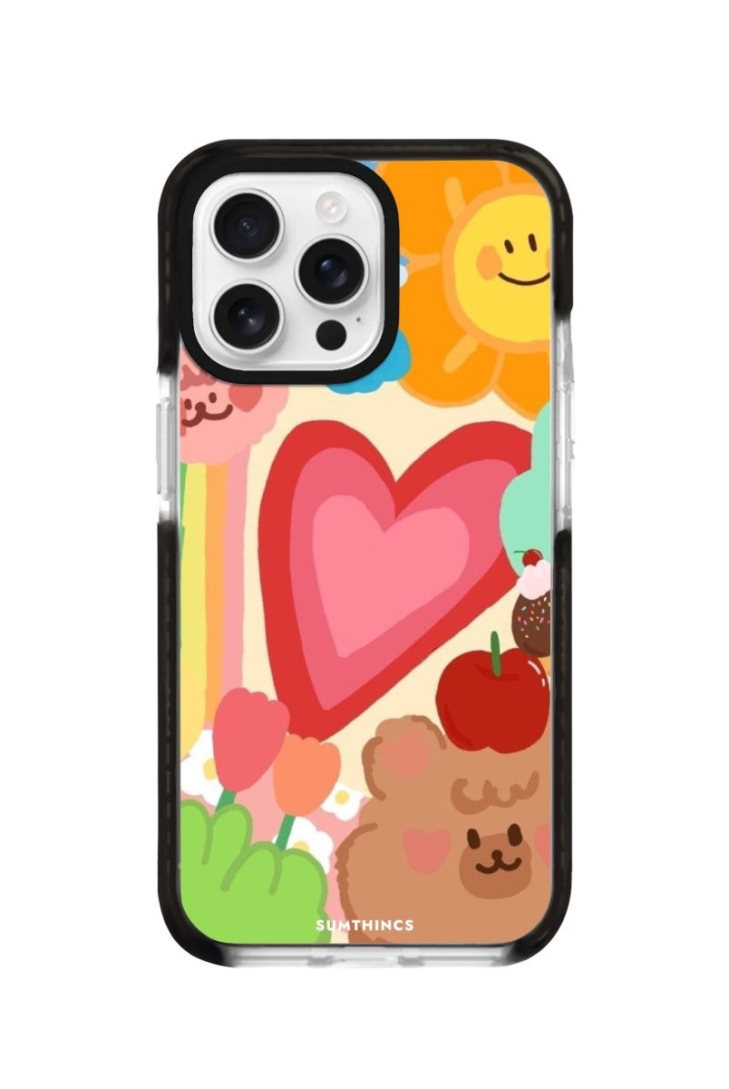 iPhone 16 Pro Happy Day Procase Şeffaf Telefon Kılıfı - SUMTHINCS