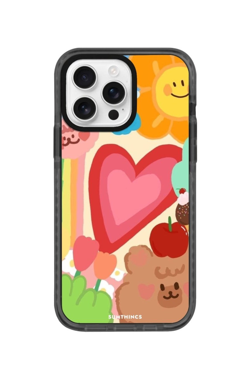 iPhone 16 Pro Happy Day Procase Şeffaf Telefon Kılıfı - SUMTHINCS