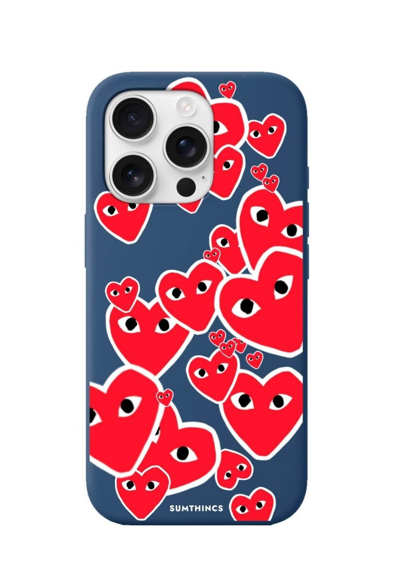 iPhone 16 Pro Hearts Premium Telefon Kılıfı - SUMTHINCS