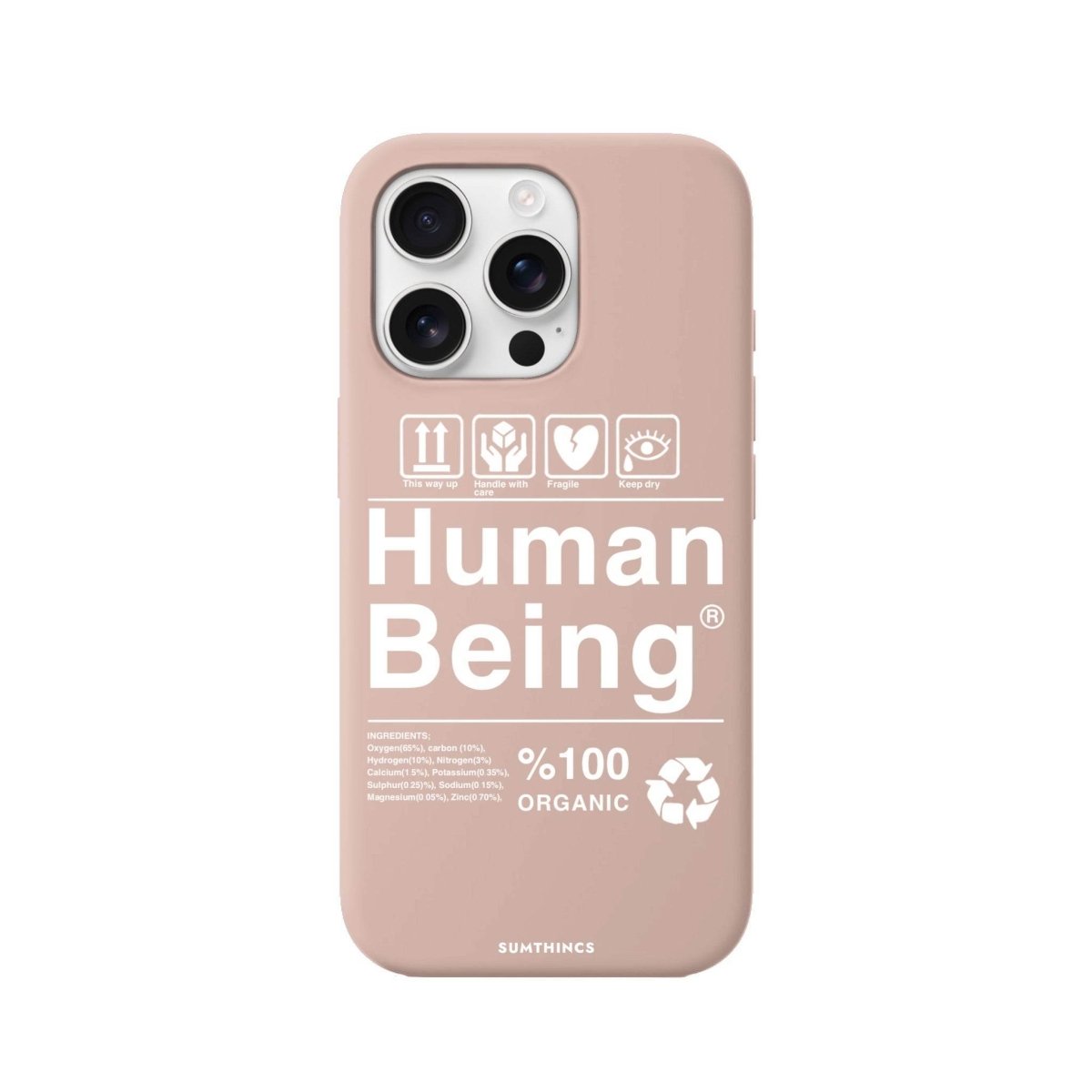 iPhone 16 Pro Human Being Premium Telefon Kılıfı - SUMTHINCS