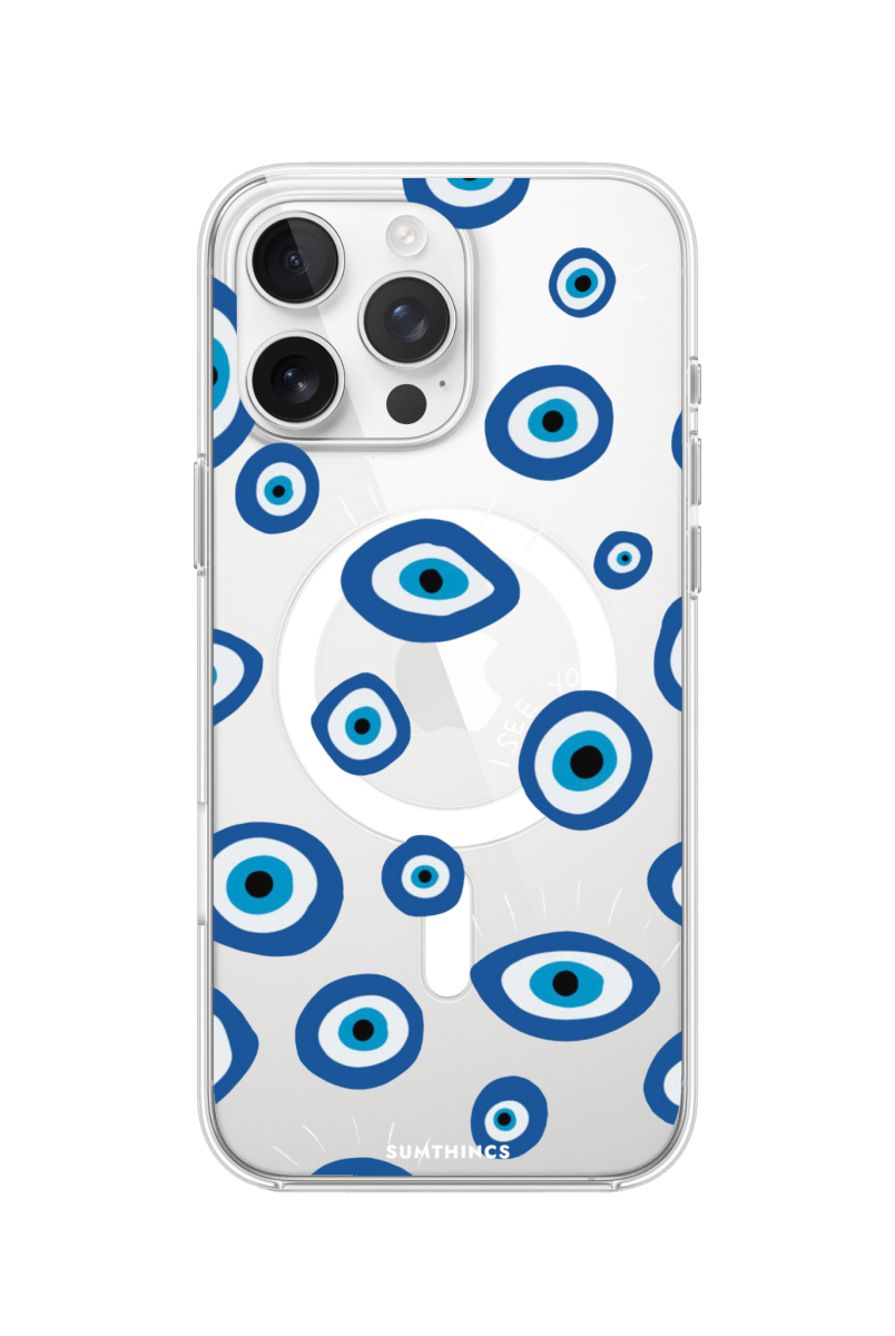 iPhone 16 Pro I See You Clear Magsafe Şeffaf Telefon Kılıfı - SUMTHINCS