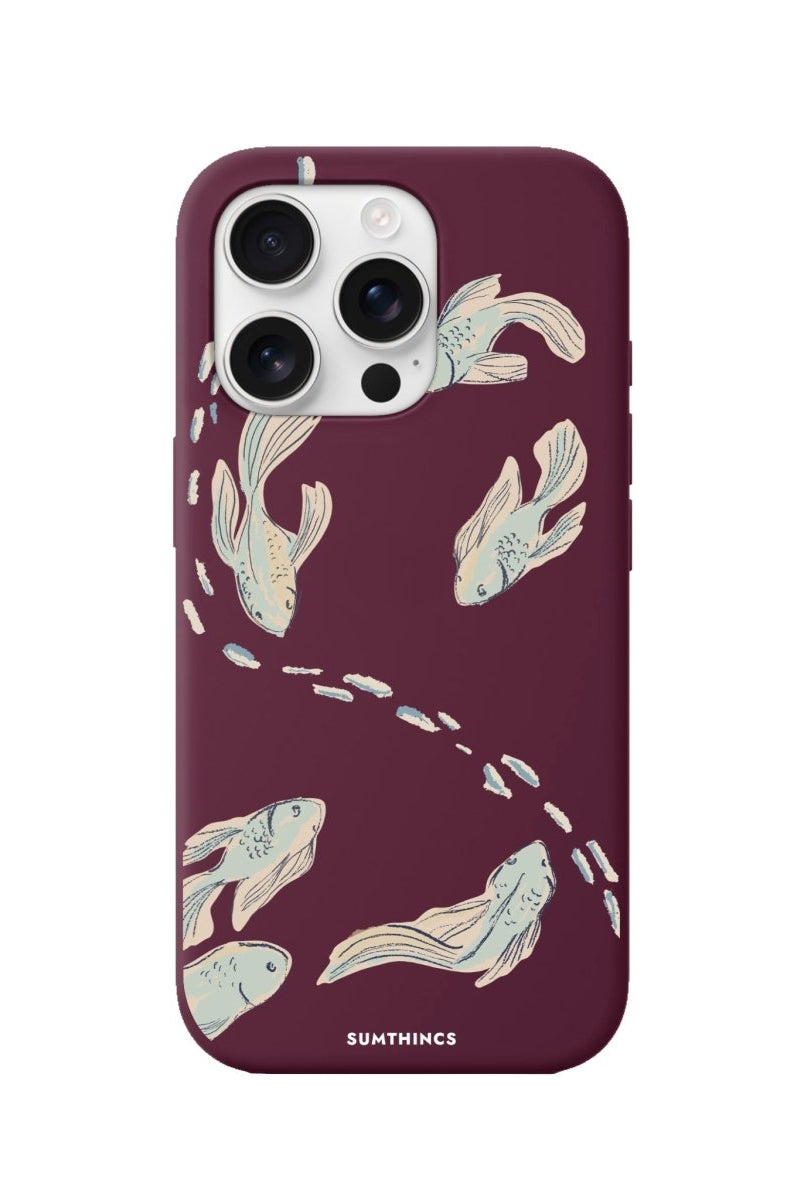 iPhone 16 Pro Koi Fish Premium Telefon Kılıfı - SUMTHINCS