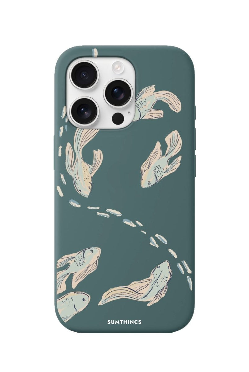 iPhone 16 Pro Koi Fish Premium Telefon Kılıfı - SUMTHINCS
