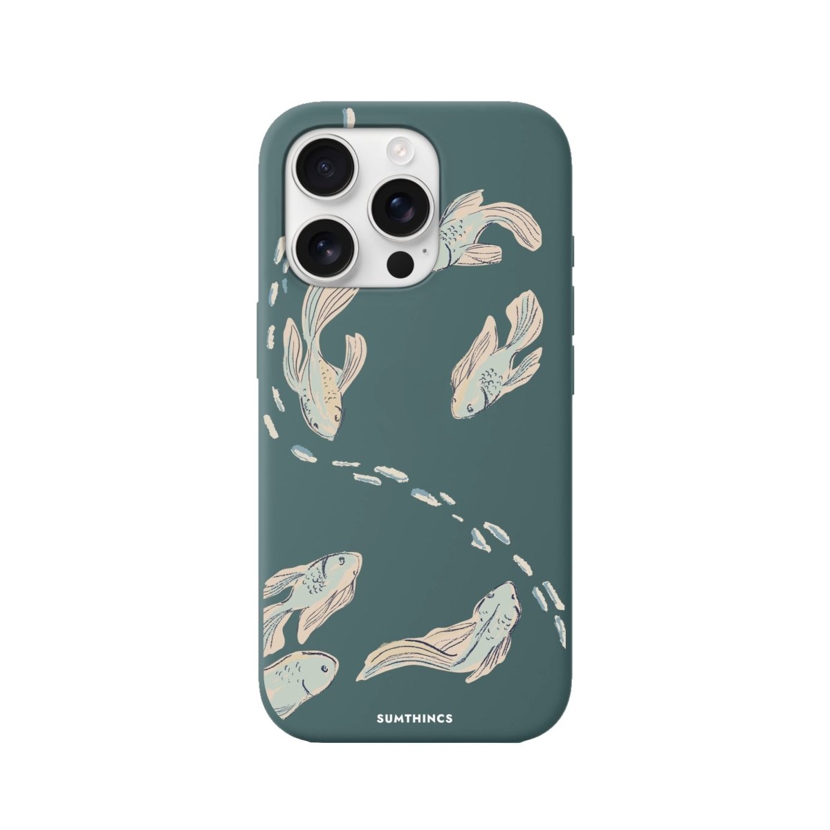 iPhone 16 Pro Koi Fish Premium Telefon Kılıfı - SUMTHINCS