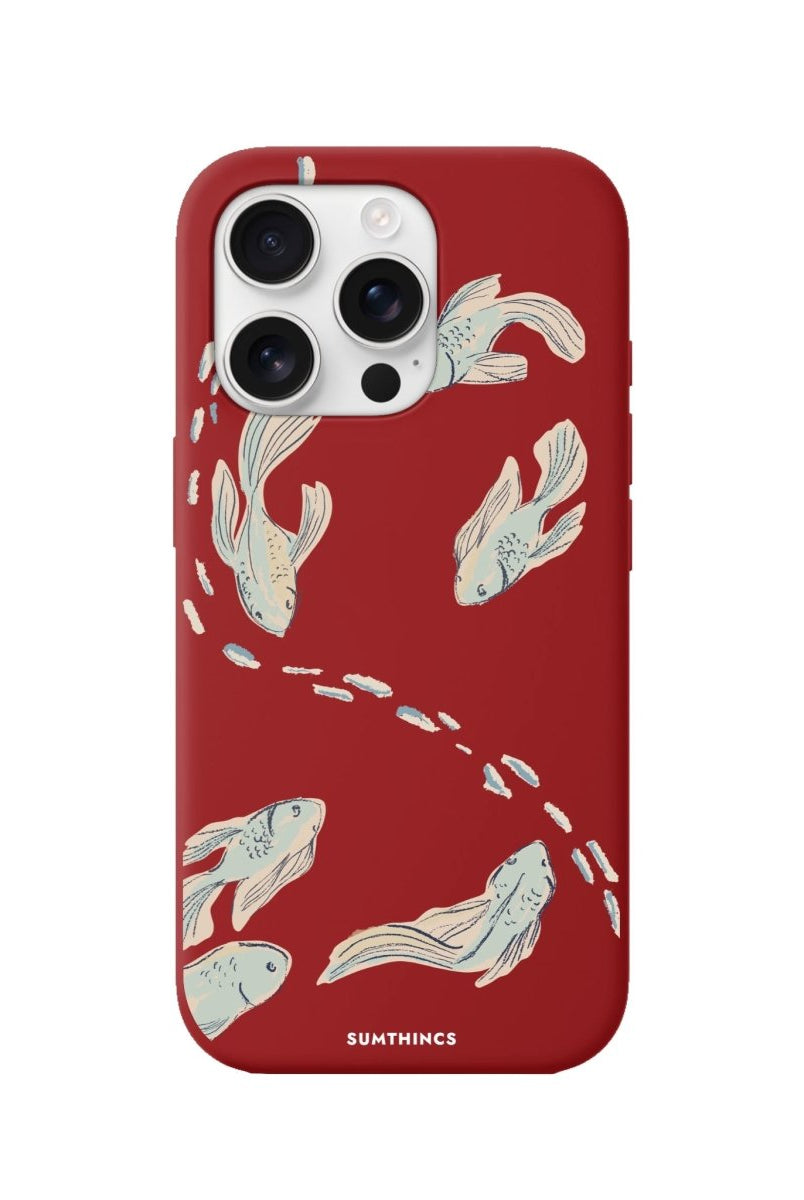 iPhone 16 Pro Koi Fish Premium Telefon Kılıfı - SUMTHINCS