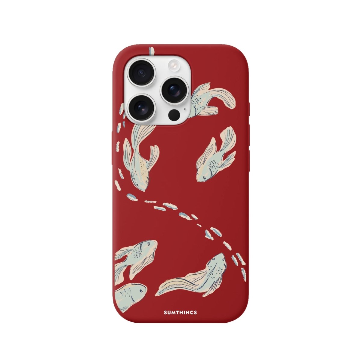 iPhone 16 Pro Koi Fish Premium Telefon Kılıfı - SUMTHINCS