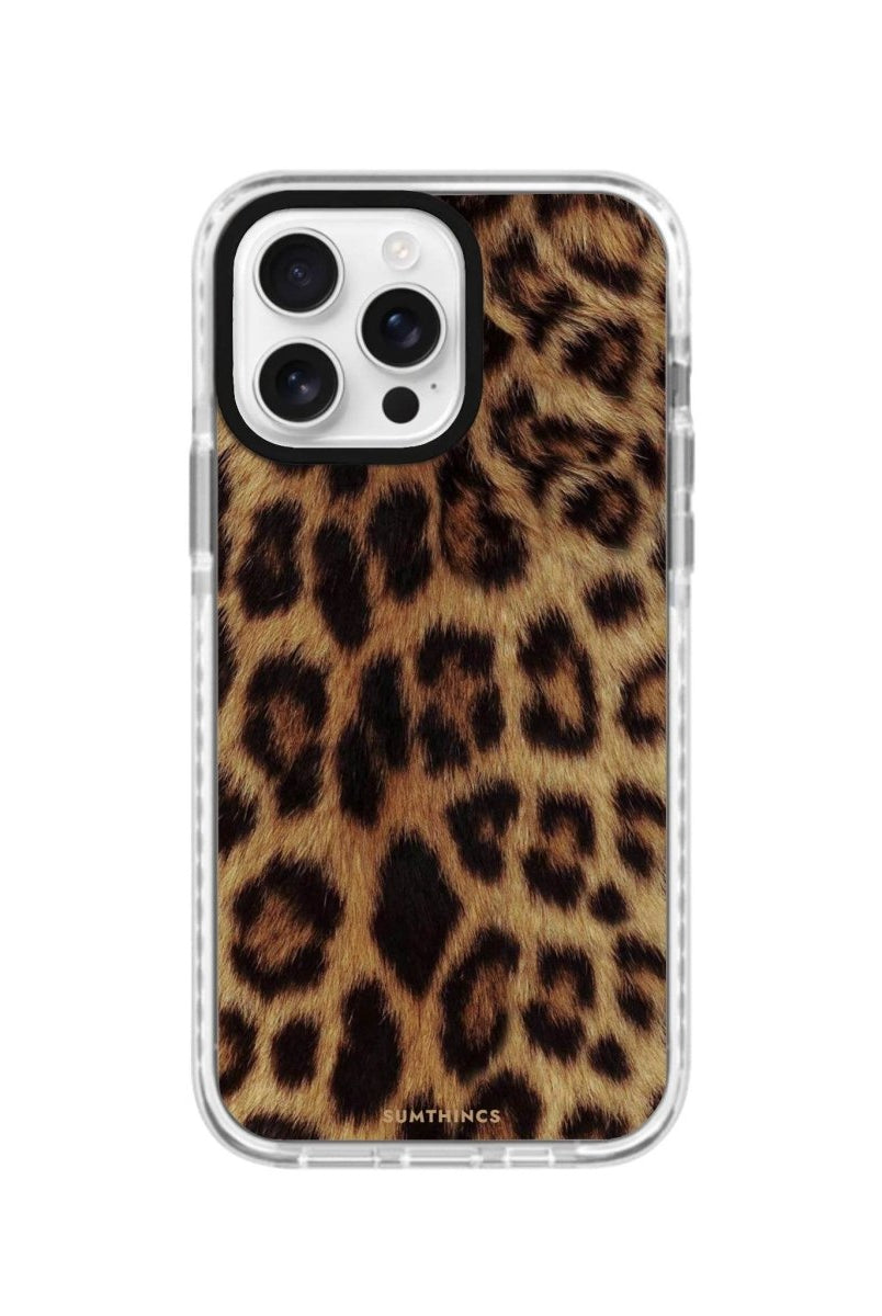 iPhone 16 Pro Leopard Procase Şeffaf Telefon Kılıfı - SUMTHINCS