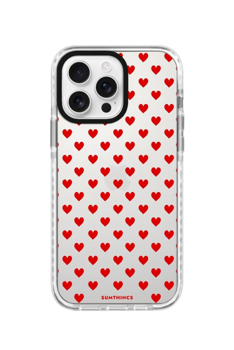 iPhone 16 Pro Little Hearts Procase Şeffaf Telefon Kılıfı - SUMTHINCS