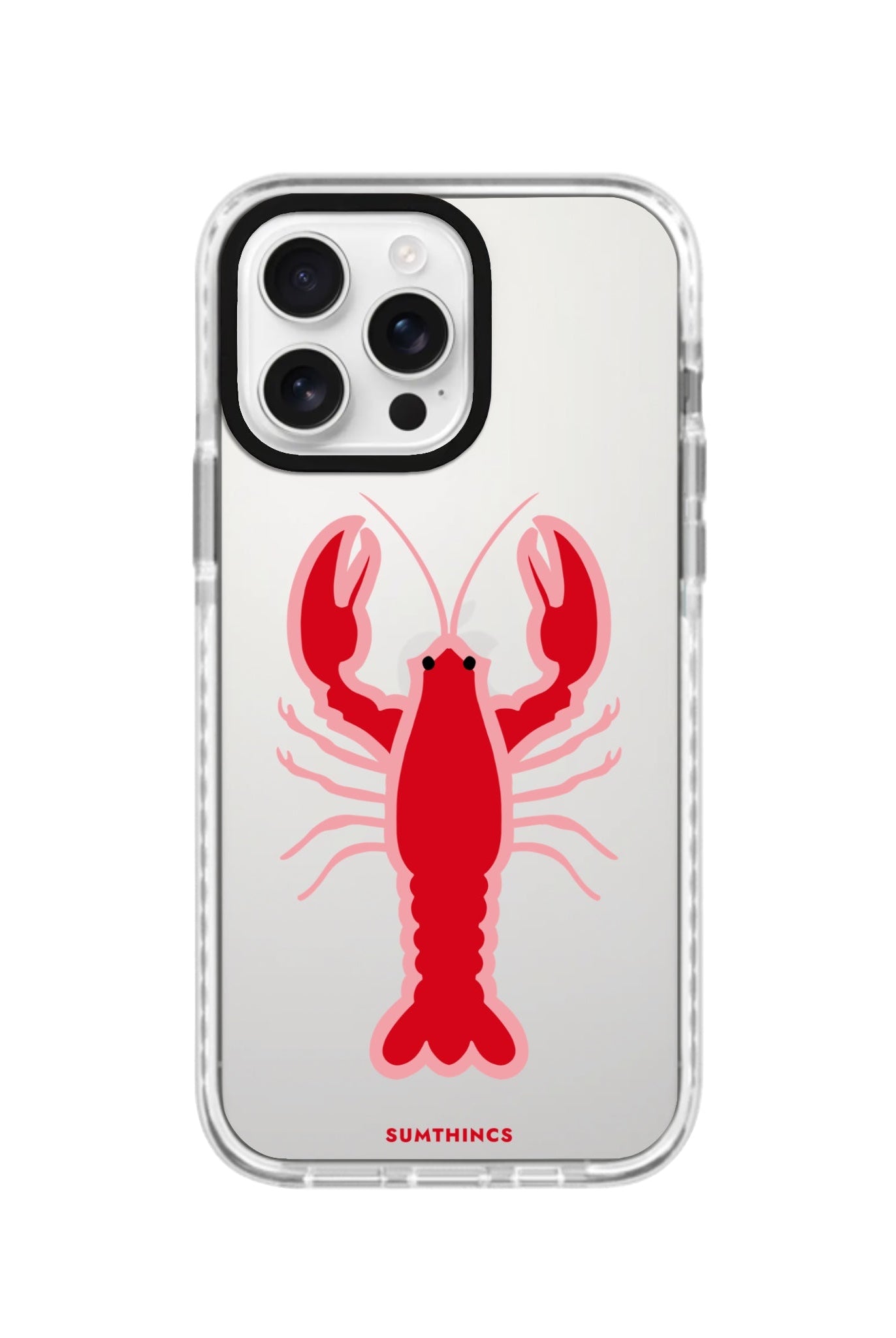 iPhone 16 Pro Lobster Procase Şeffaf Telefon Kılıfı - SUMTHINCS