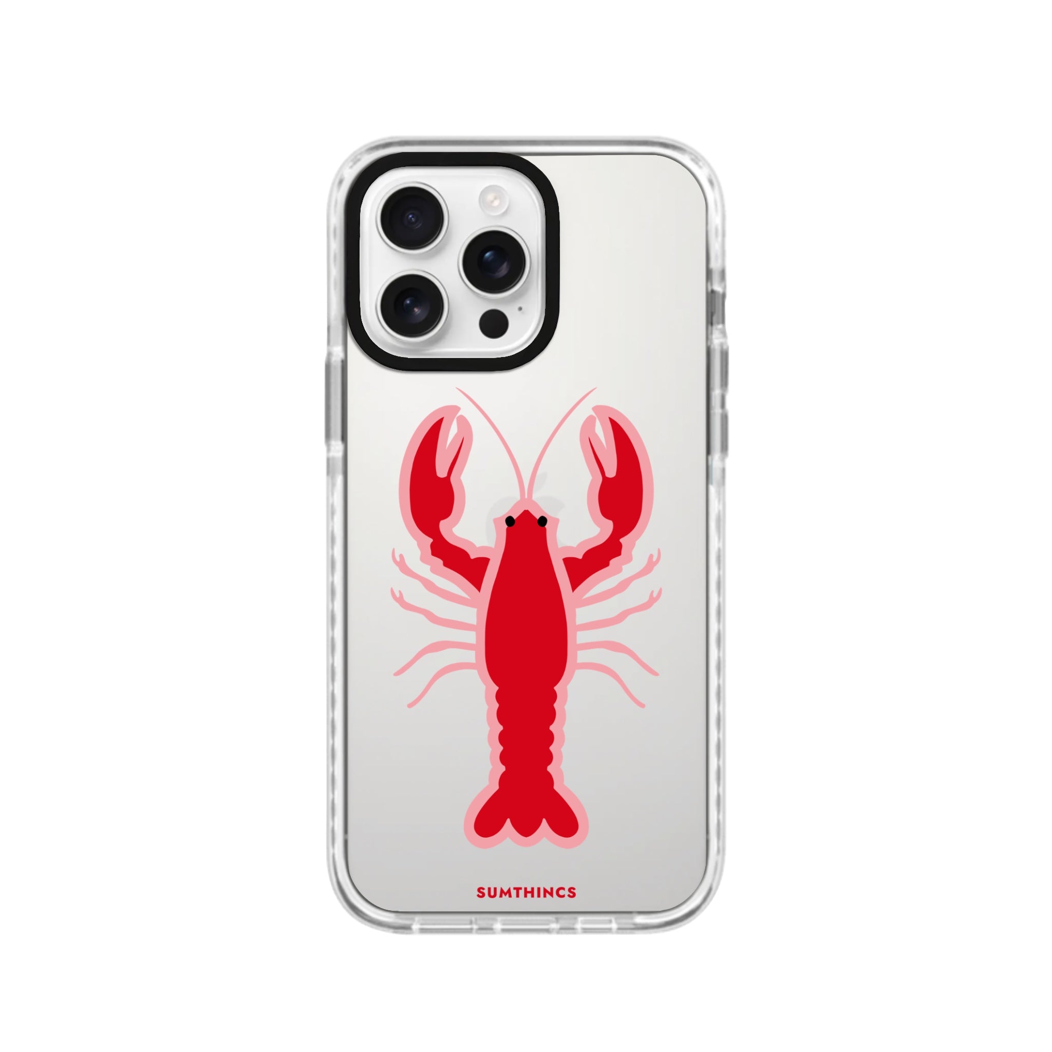 iPhone 16 Pro Lobster Procase Şeffaf Telefon Kılıfı - SUMTHINCS