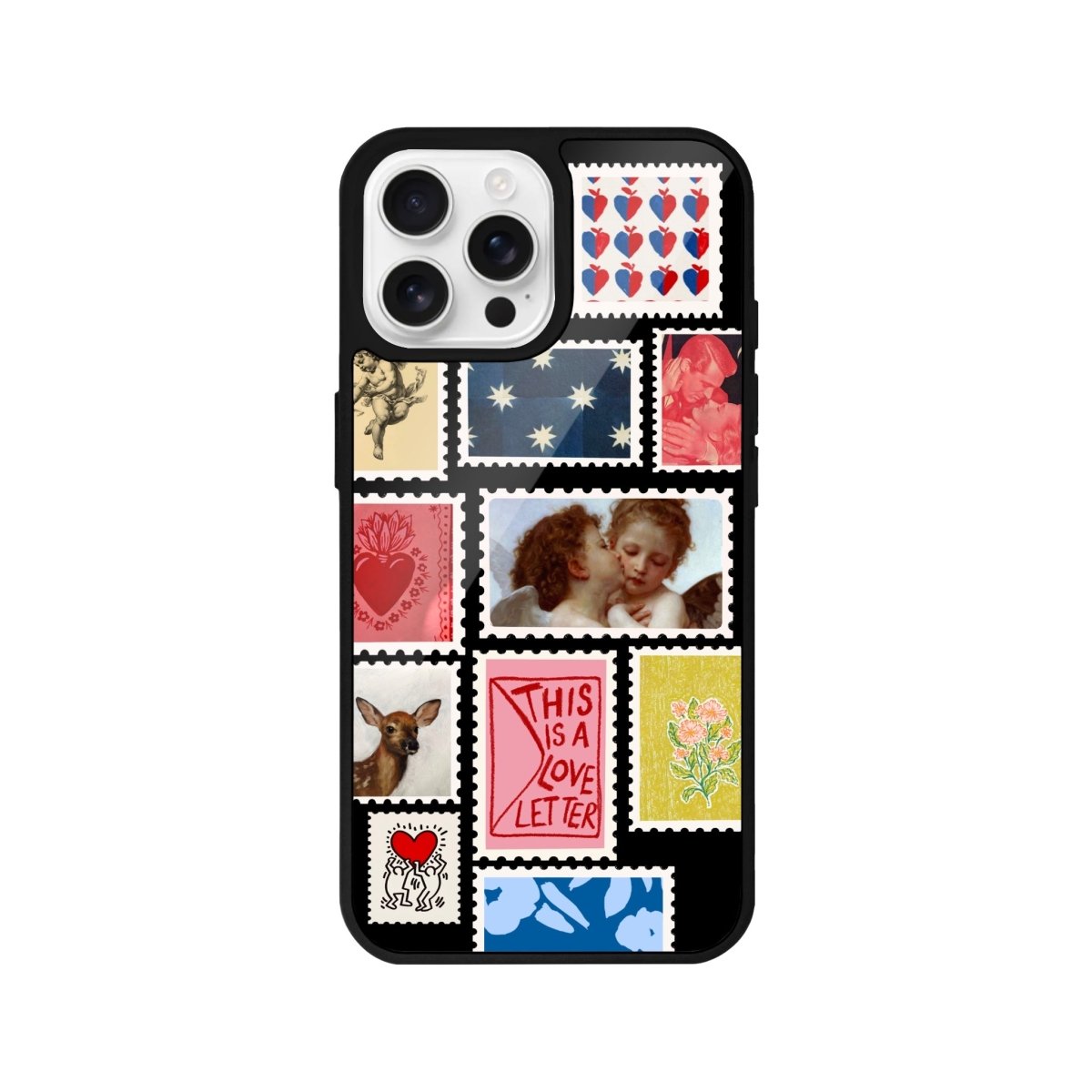 iPhone 16 Pro Love Letter Glossy Cam Telefon Kılıfı - SUMTHINCS