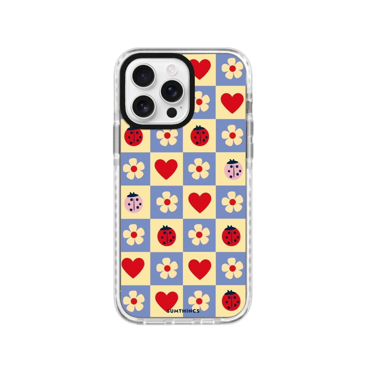 iPhone 16 Pro LuckyPatch Procase Şeffaf Telefon Kılıfı - SUMTHINCS