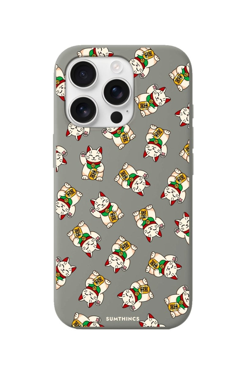 iPhone 16 Pro Maneki Neko Premium Telefon Kılıfı - SUMTHINCS