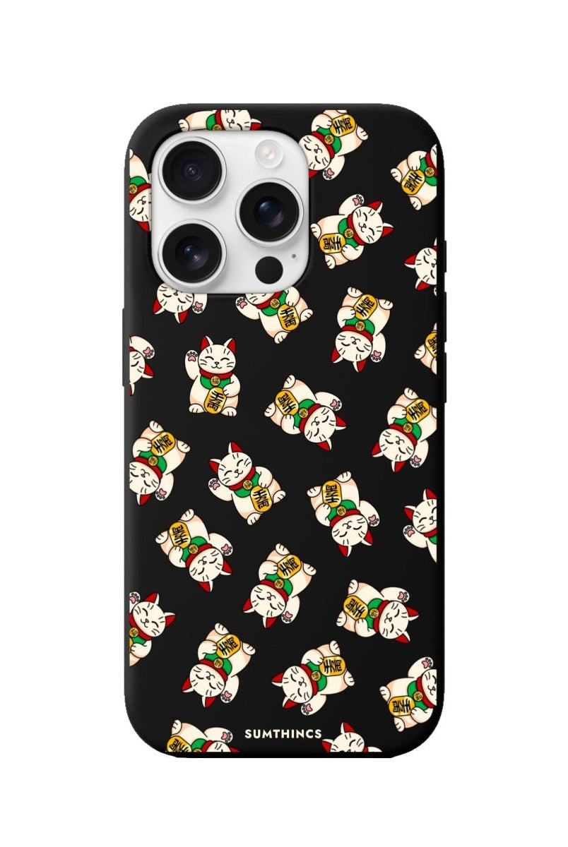 iPhone 16 Pro Maneki Neko Premium Telefon Kılıfı - SUMTHINCS