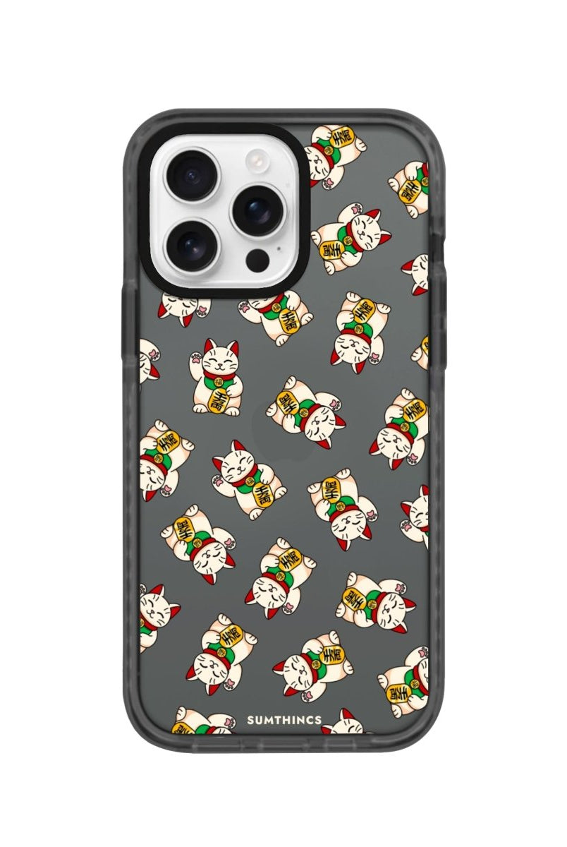 iPhone 16 Pro Maneki Neko Procase Şeffaf Telefon Kılıfı - SUMTHINCS