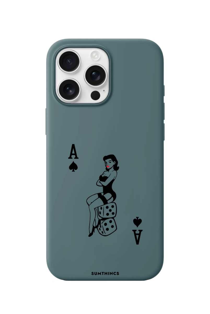 iPhone 16 Pro Max Ace Queen Premium Telefon Kılıfı Kaktüs Yeşili - SUMTHINCS