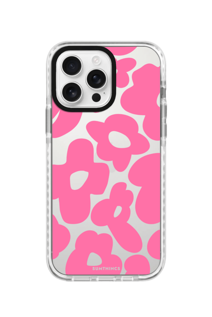 iPhone 16 Pro Max Daisy Pop Procase Telefon Kılıfı Beyaz Şeffaf - SUMTHINCS