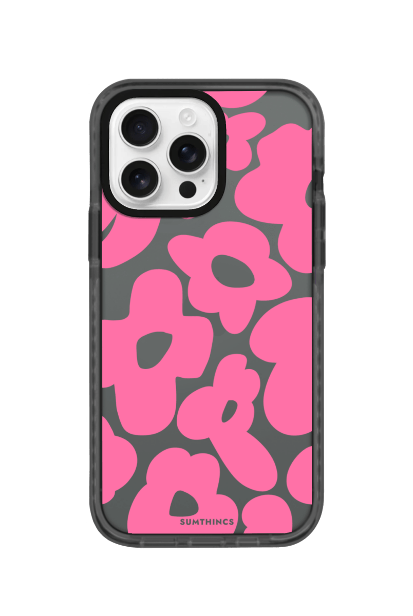 iPhone 16 Pro Max Daisy Pop Procase Telefon Kılıfı Antrasit - SUMTHINCS