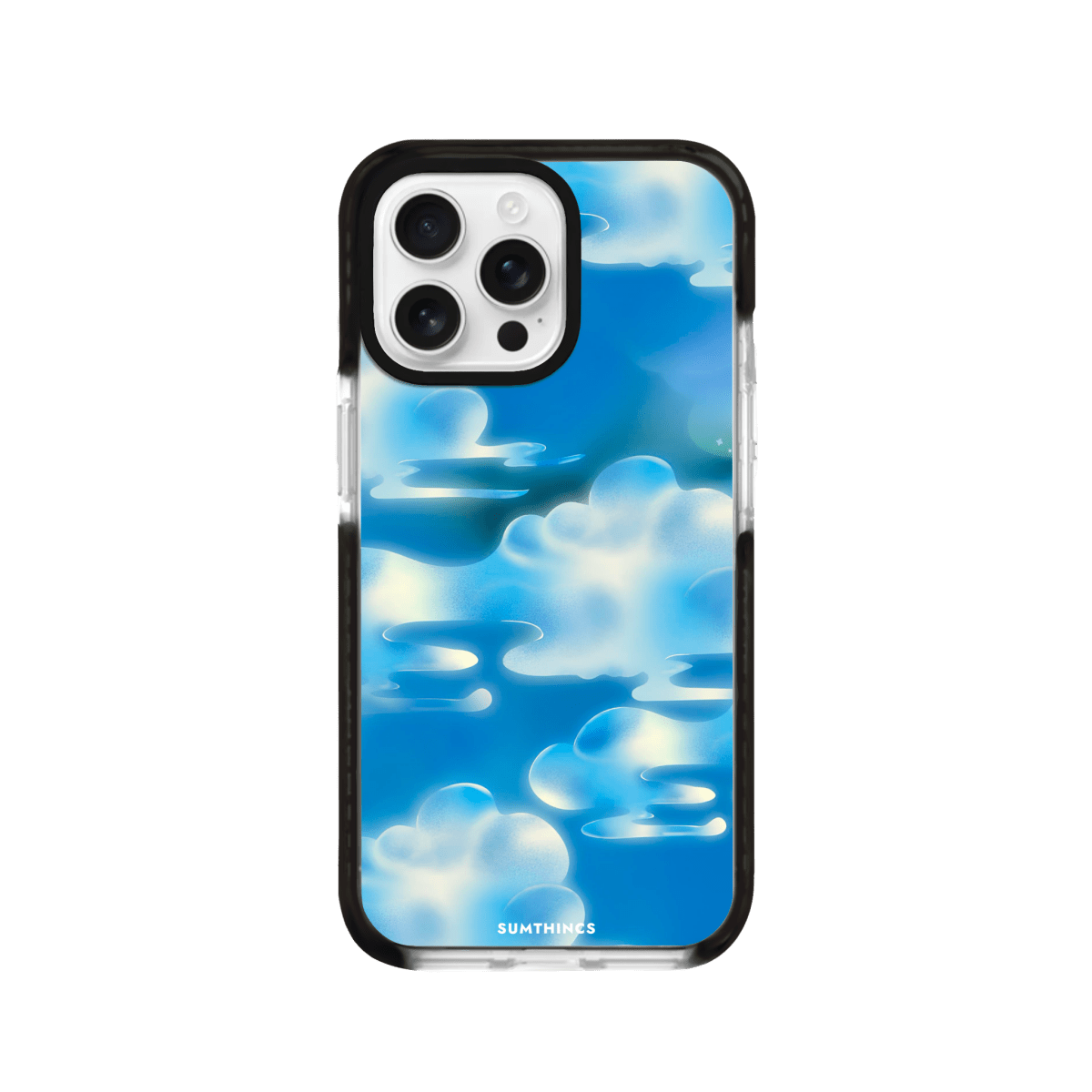 iPhone 16 Pro Max Daydream Procase Şeffaf Telefon Kılıfı Siyah Şeffaf - SUMTHINCS