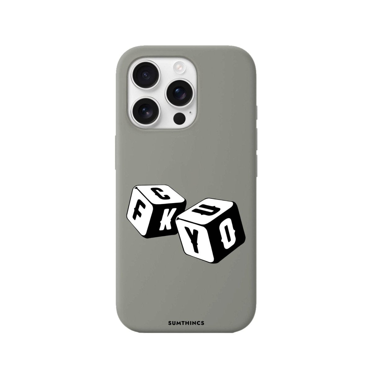 iPhone 16 Pro Max Fck You Premium Telefon Kılıfı - SUMTHINCS