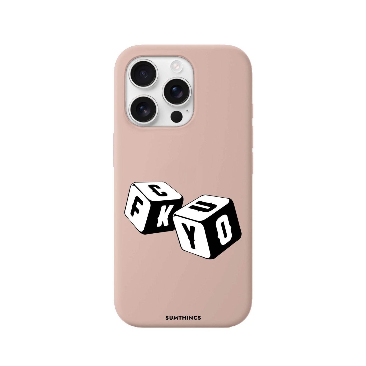 iPhone 16 Pro Max Fck You Premium Telefon Kılıfı - SUMTHINCS