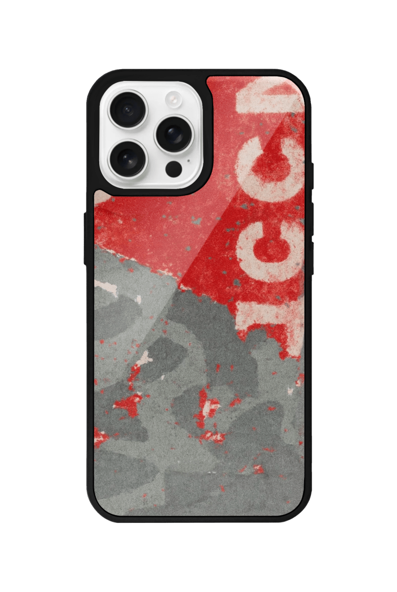 iPhone 16 Pro Max Graffiti Glossy Cam Telefon Kılıfı - SUMTHINCS