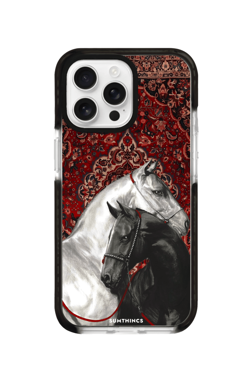 iPhone 16 Pro Max Harmony Procase Şeffaf Telefon Kılıfı Siyah Şeffaf - SUMTHINCS