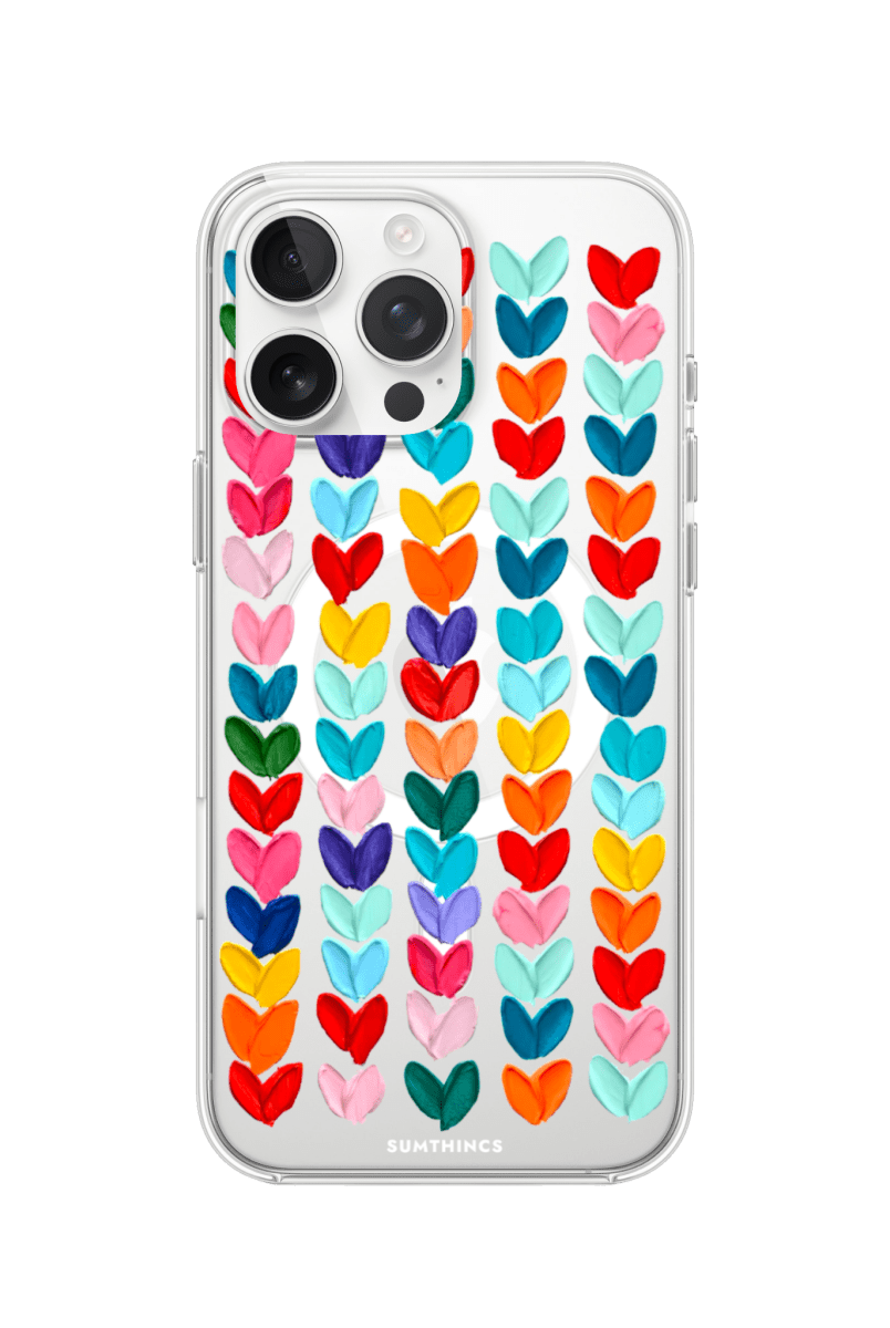 iPhone 16 Pro Max Lovestorm Clear Magsafe Şeffaf Telefon Kılıfı - SUMTHINCS