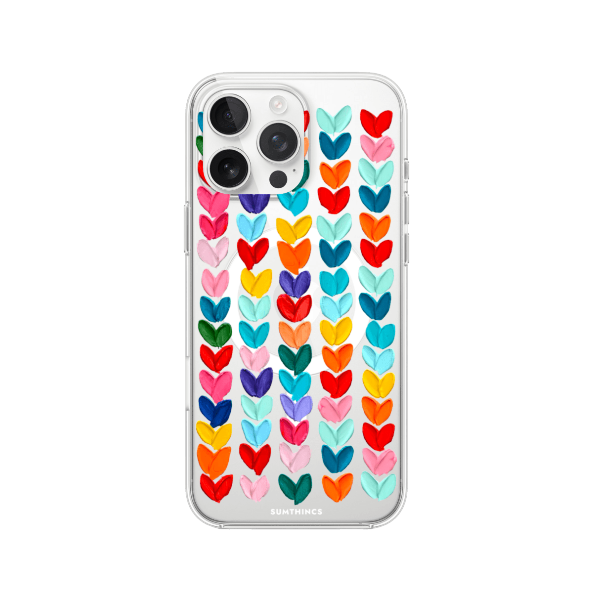 iPhone 16 Pro Max Lovestorm Clear Magsafe Şeffaf Telefon Kılıfı - SUMTHINCS