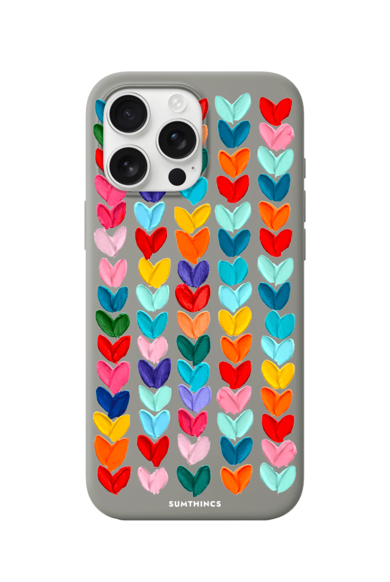 iPhone 16 Pro Max Lovestorm Premium Telefon Kılıfı Gri - SUMTHINCS