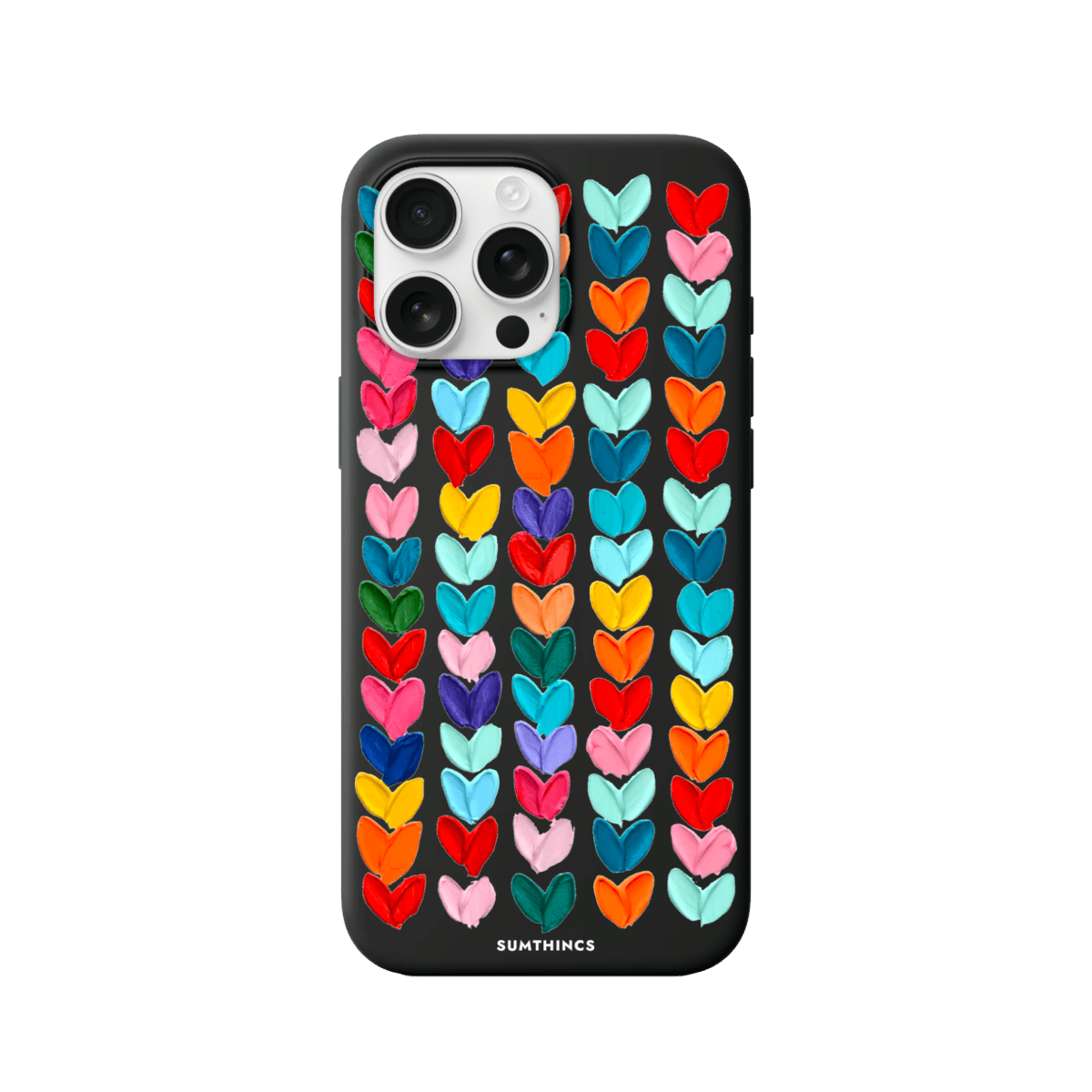 iPhone 16 Pro Max Lovestorm Premium Telefon Kılıfı Siyah - SUMTHINCS