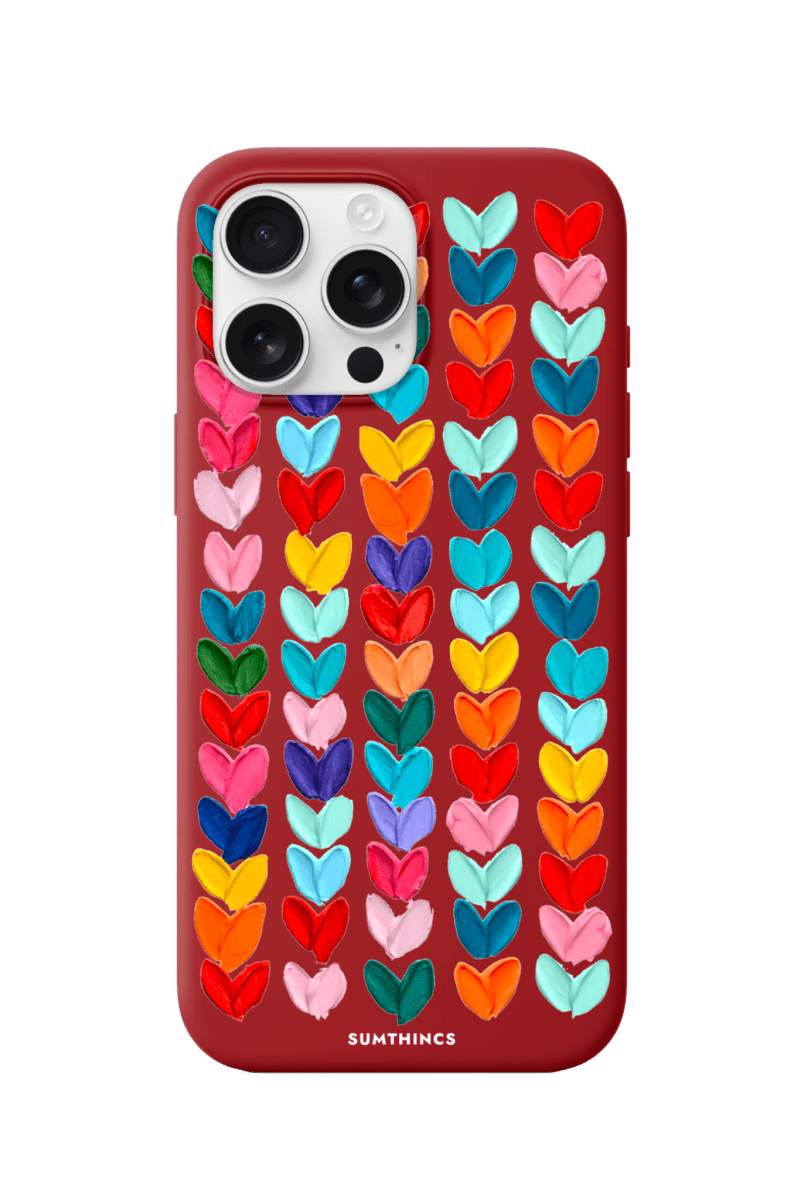 iPhone 16 Pro Max Lovestorm Premium Telefon Kılıfı Kırmızı - SUMTHINCS