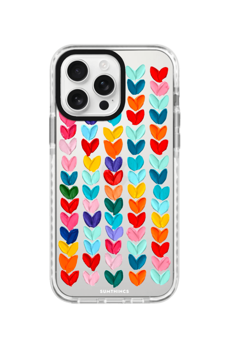 iPhone 16 Pro Max Lovestorm Procase Şeffaf Telefon Kılıfı Beyaz Şeffaf - SUMTHINCS