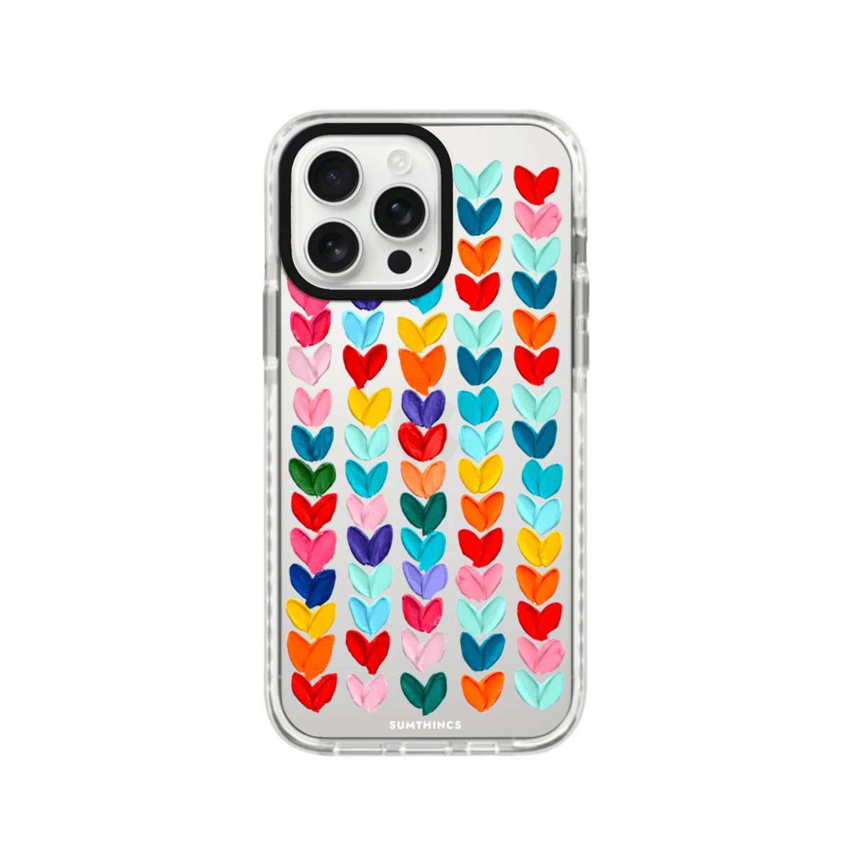iPhone 16 Pro Max Lovestorm Procase Şeffaf Telefon Kılıfı Beyaz Şeffaf - SUMTHINCS
