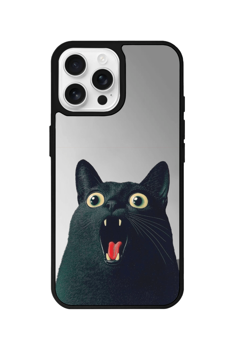 iPhone 16 Pro Max Meoww Mirror Aynalı Telefon Kılıfı - SUMTHINCS