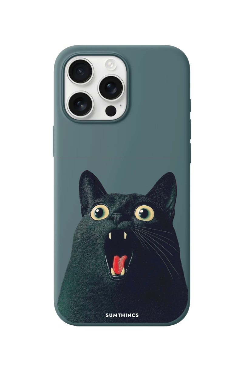 iPhone 16 Pro Max Meoww Premium Telefon Kılıfı Kaktüs Yeşili - SUMTHINCS