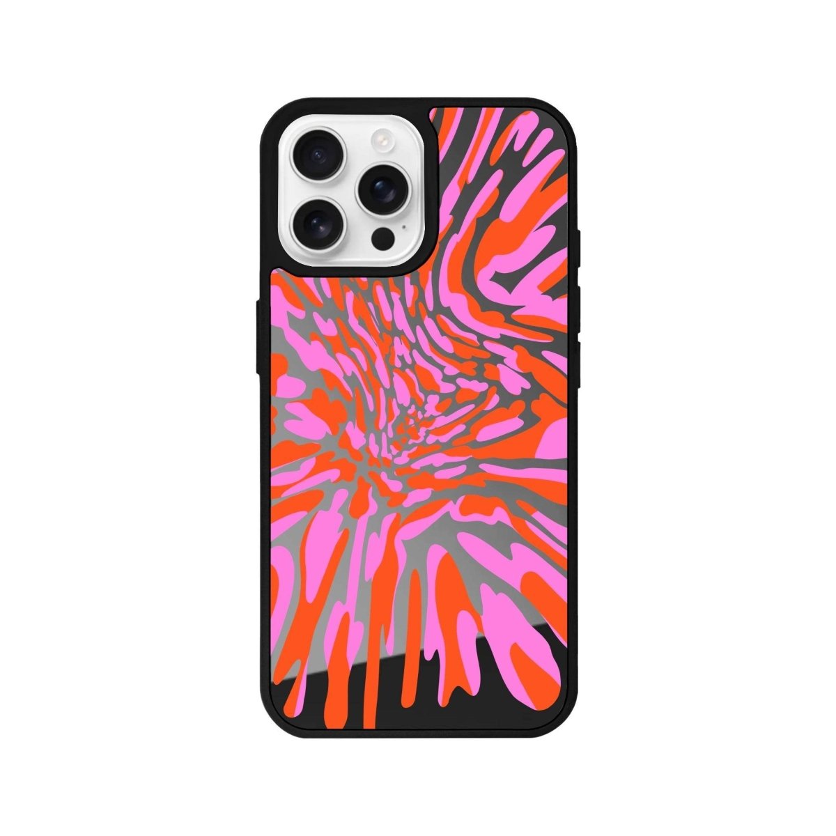 iPhone 16 Pro Max Neon Dreams Mirror Aynalı Telefon Kılıfı Antrasit - SUMTHINCS