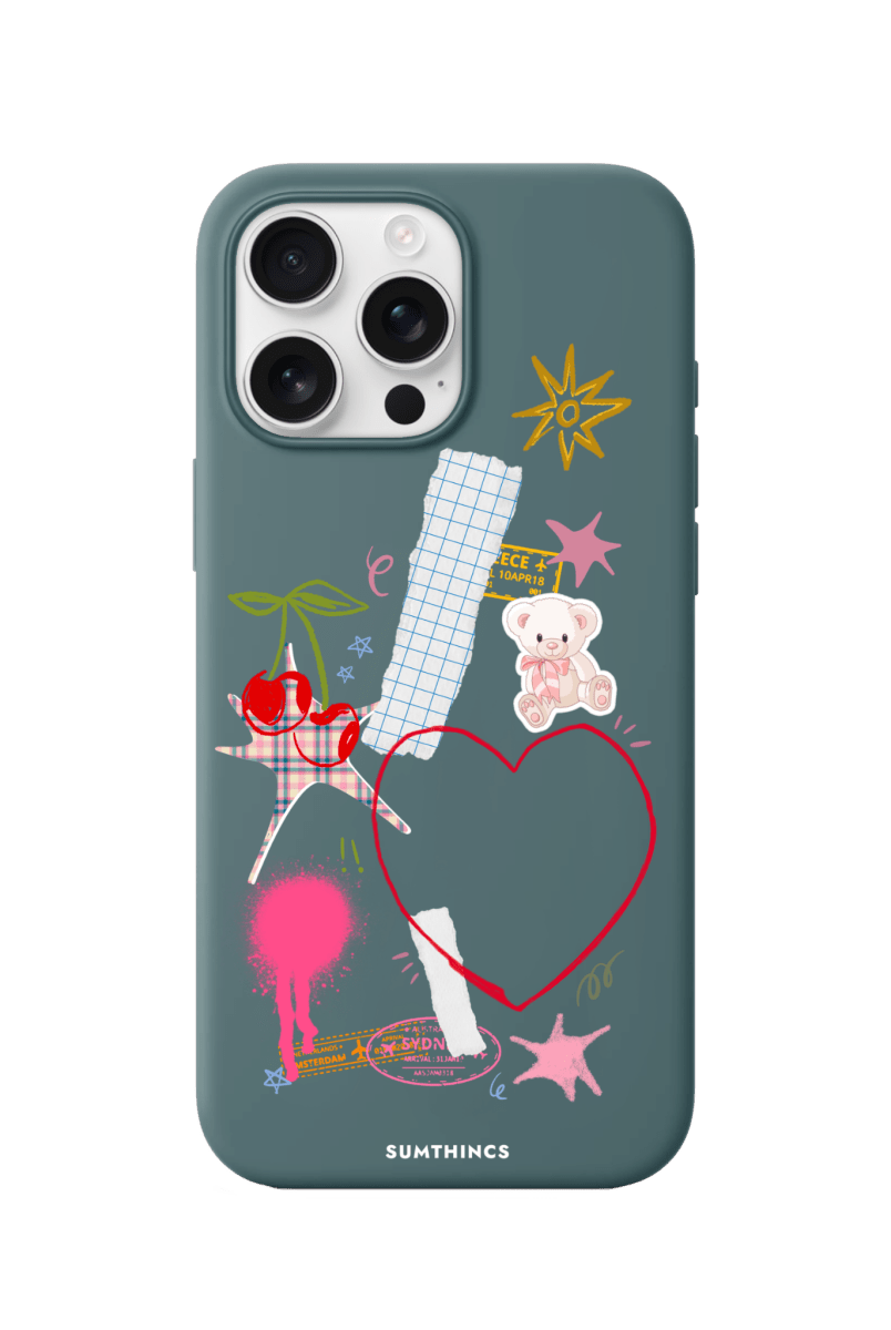 iPhone 16 Pro Max Sweet Chaos Premium Telefon Kılıfı Kaktüs Yeşili - SUMTHINCS