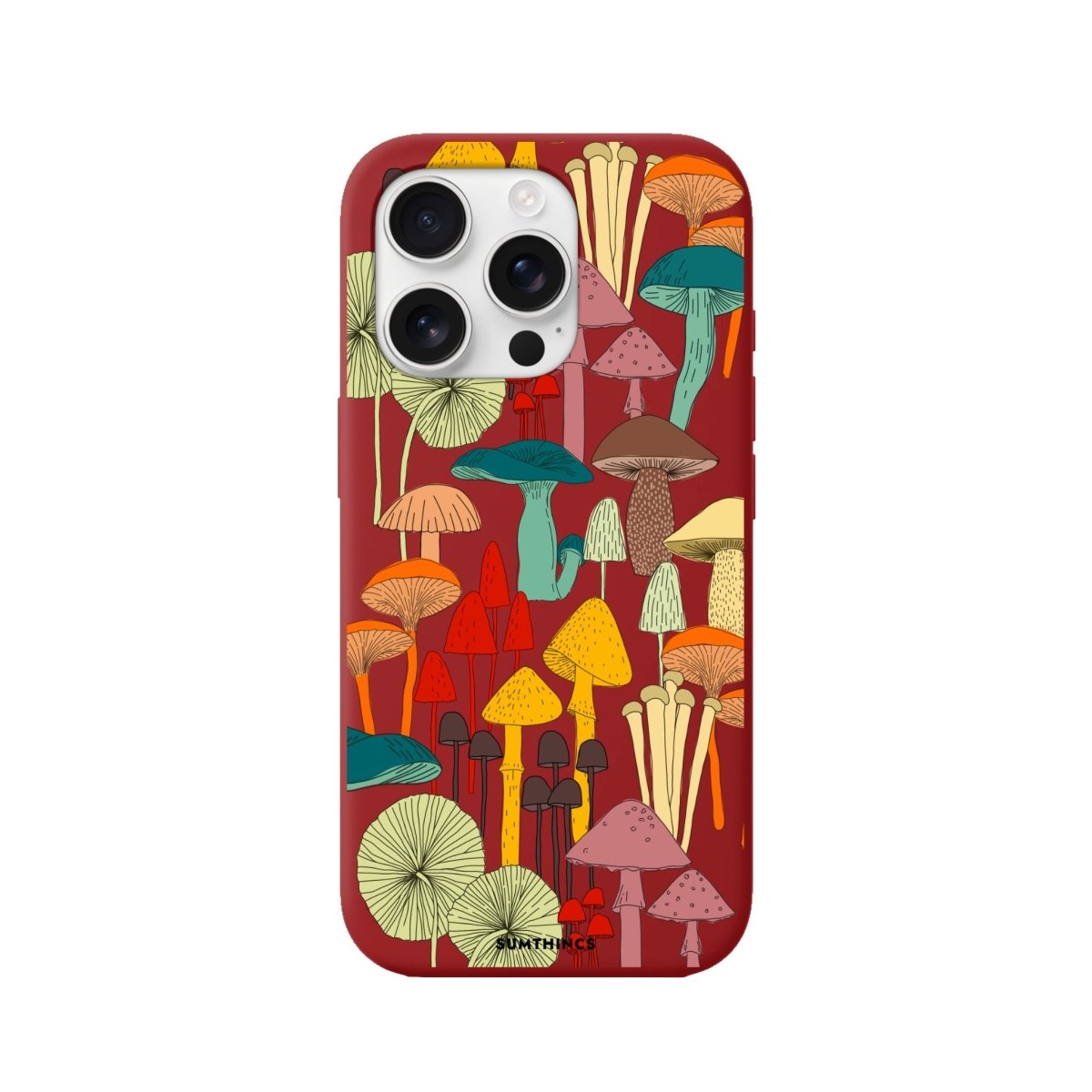 iPhone 16 Pro Mushrooms Premium Telefon Kılıfı - SUMTHINCS