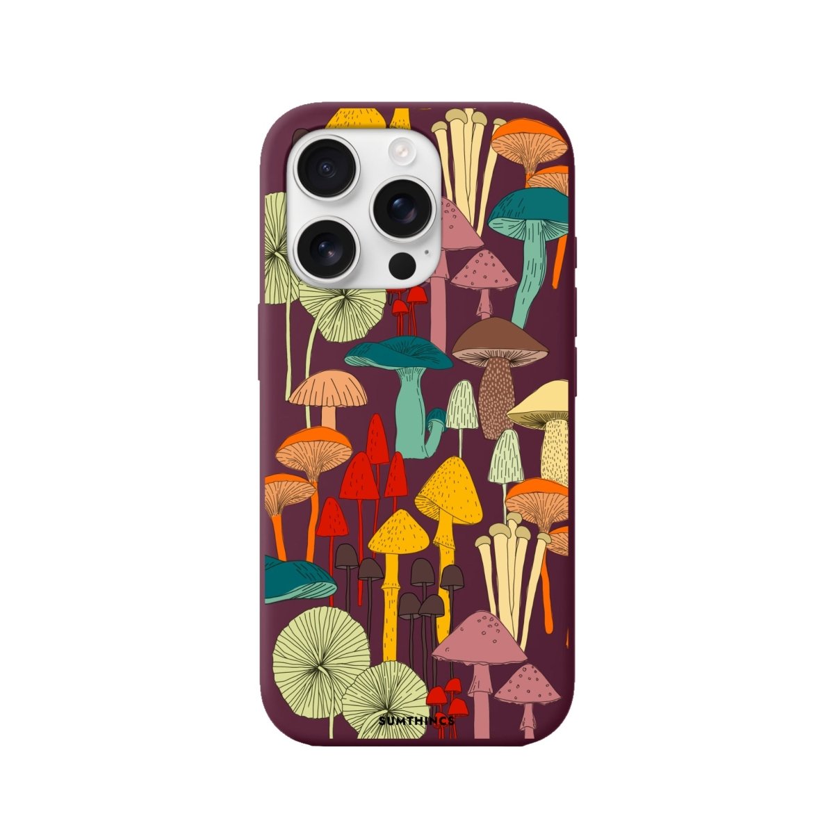 iPhone 16 Pro Mushrooms Premium Telefon Kılıfı - SUMTHINCS