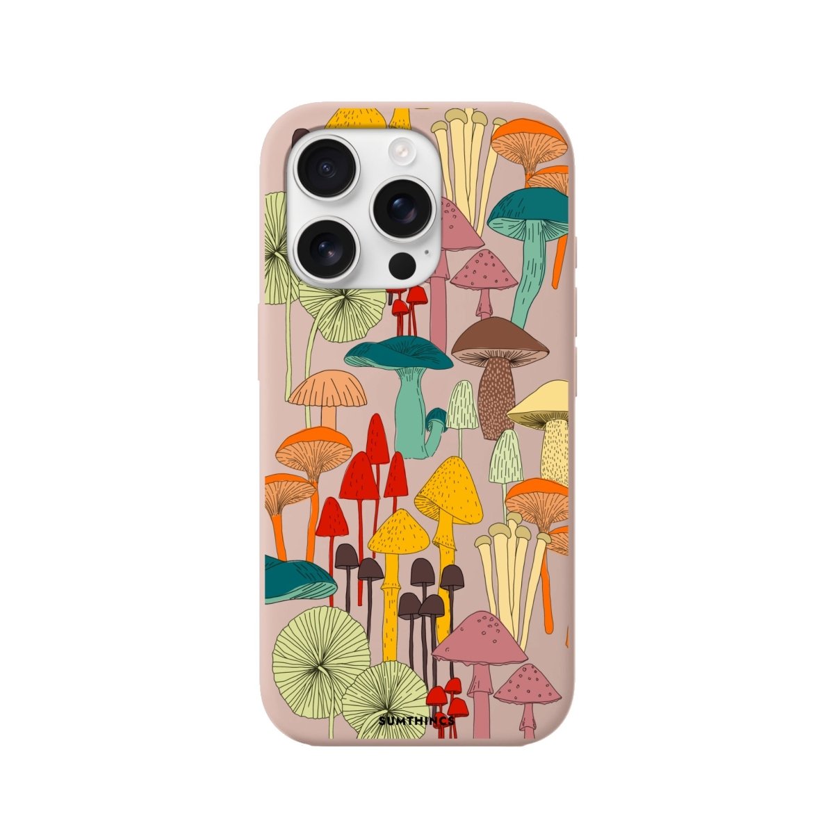 iPhone 16 Pro Mushrooms Premium Telefon Kılıfı - SUMTHINCS