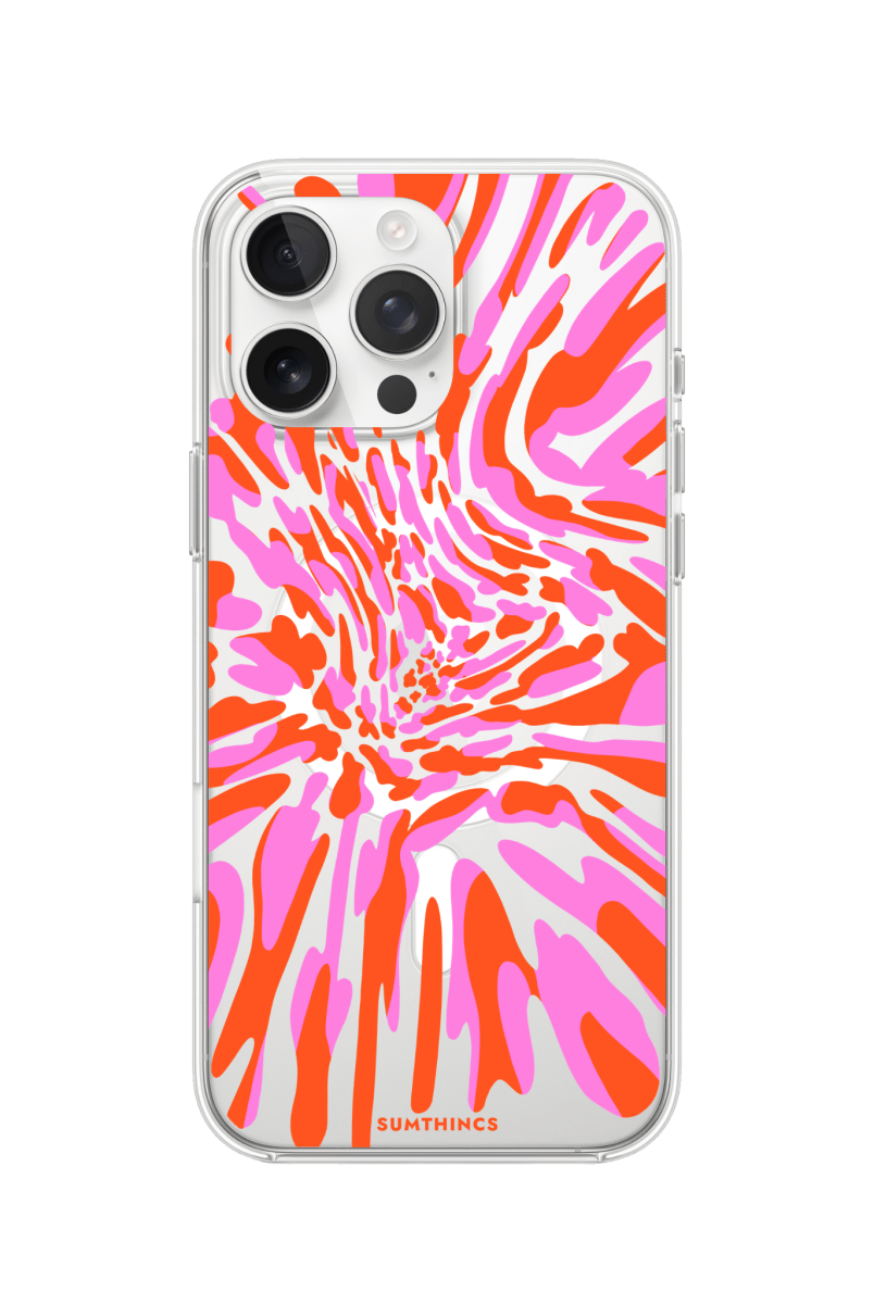 iPhone 16 Pro Neon Dreams Clear Magsafe Şeffaf Telefon Kılıfı - SUMTHINCS