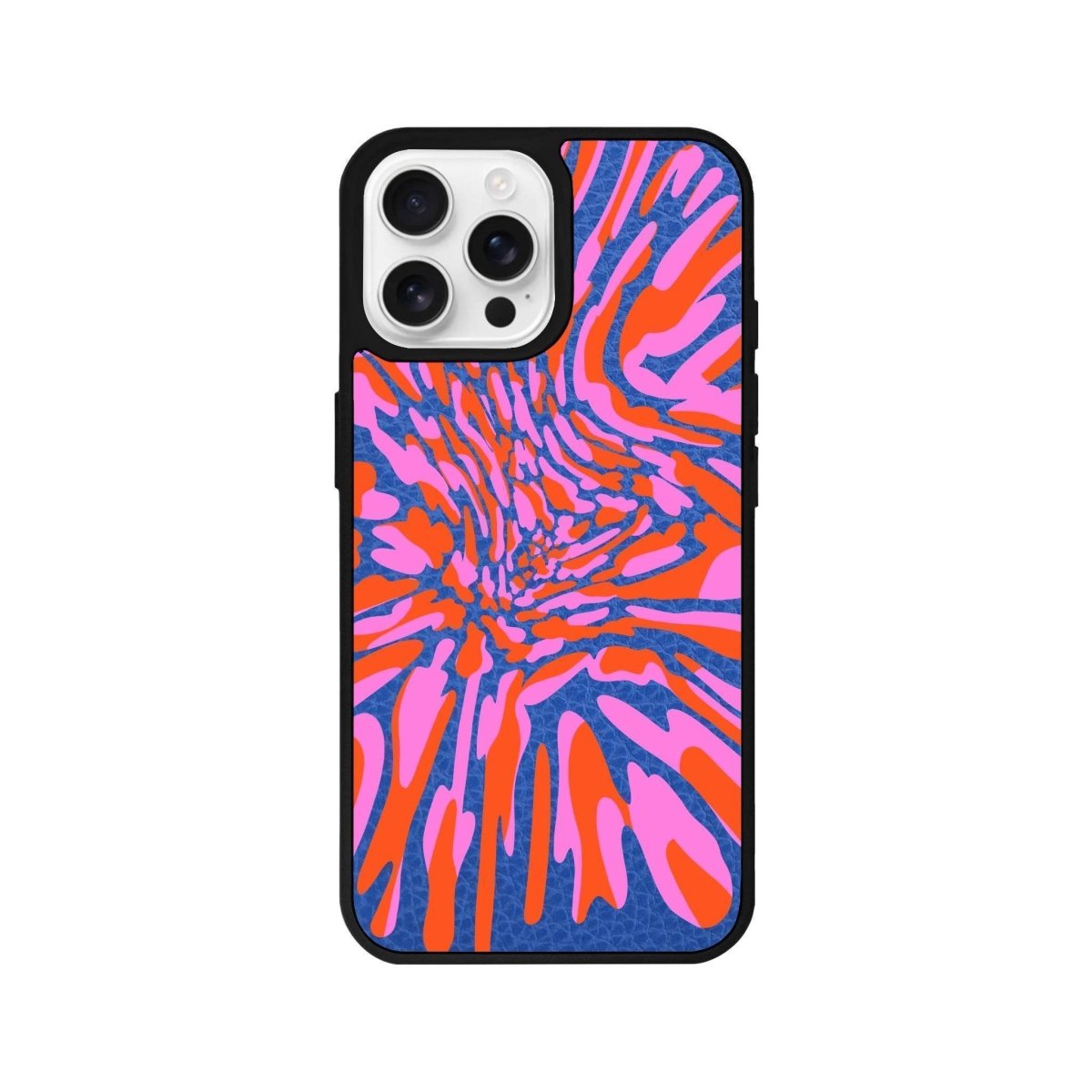 iPhone 16 Pro Neon Dreams Leather Vegan Deri Telefon Kılıfı - SUMTHINCS