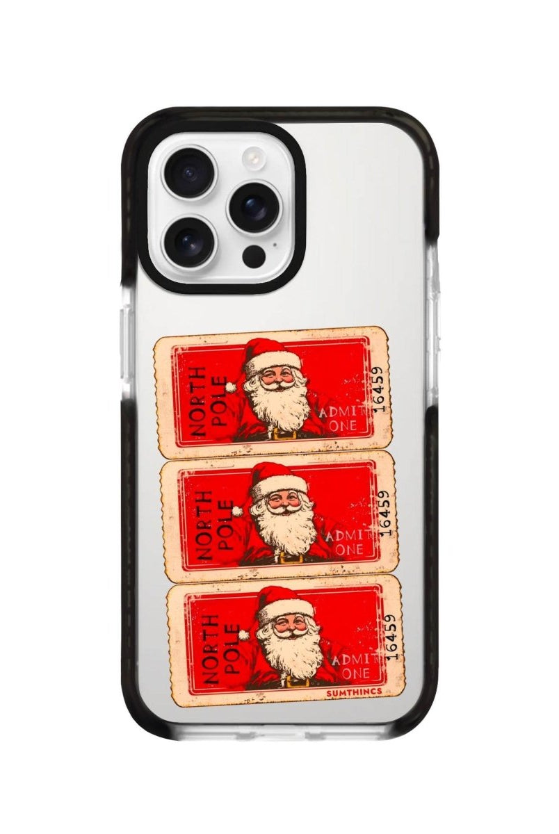 iPhone 16 Pro Northpole Ticket Procase Şeffaf Telefon Kılıfı - SUMTHINCS