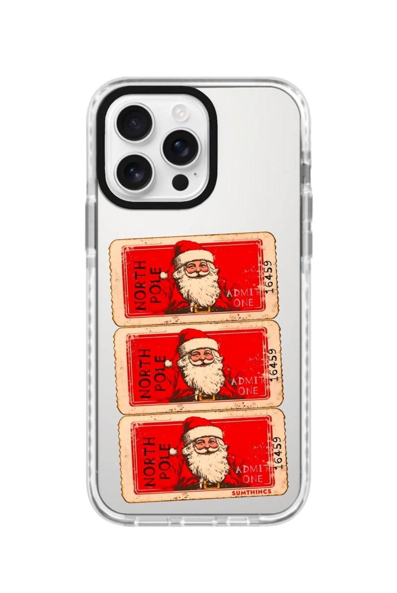 iPhone 16 Pro Northpole Ticket Procase Şeffaf Telefon Kılıfı - SUMTHINCS